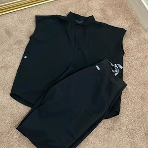 Figs Rafaela top pants Kade cargo pants size large